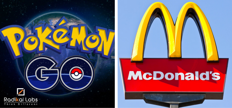 Pokemon Go - Mcdonald’s