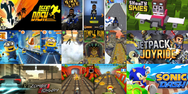 top ten running games for android