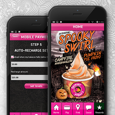 Forever Yogurt Mobile app development