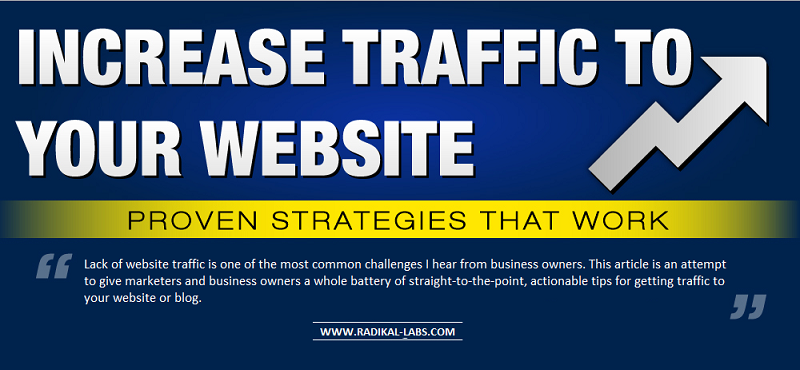 24 Ways to Increase Traffic to Your Website